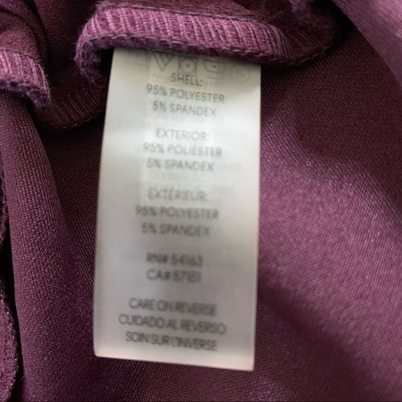 Calvin Klein NWT Plus Size Scuba Crepe Zipper Pocket Straight Leg Pull-On Pants - Picture 7 of 8